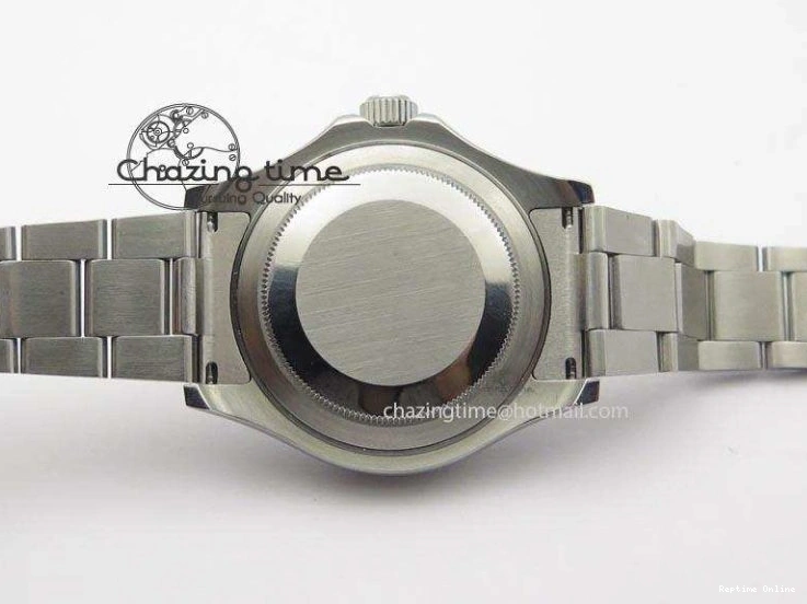 0901 Effortless Yacht-Master BP Maker 16622 Silver Dial On SS Bracelet A 3868
